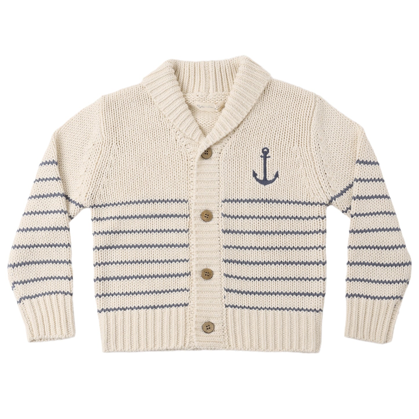 Marine Shawl Cardigan