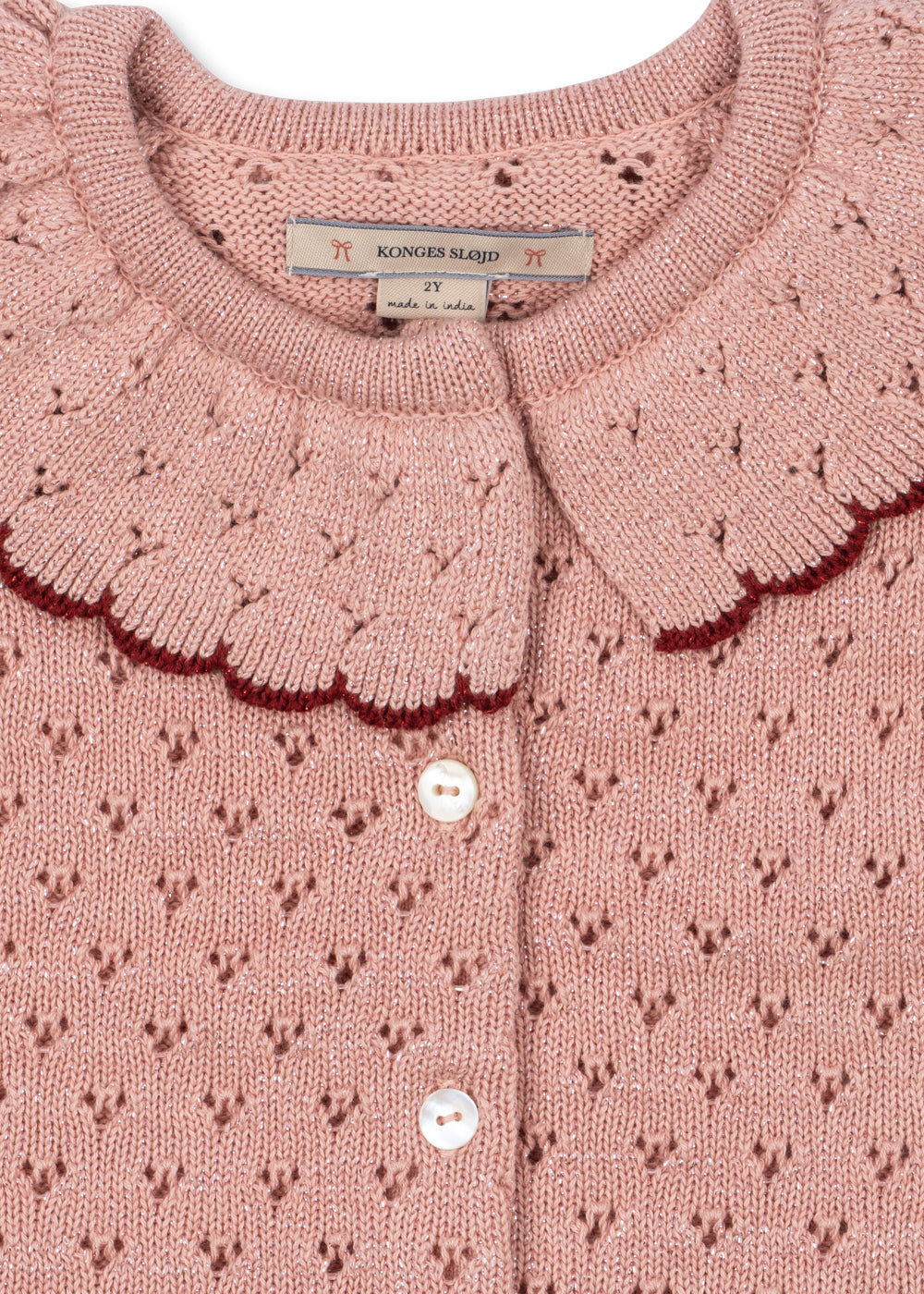 Mellow Rose Holiday Cardigan