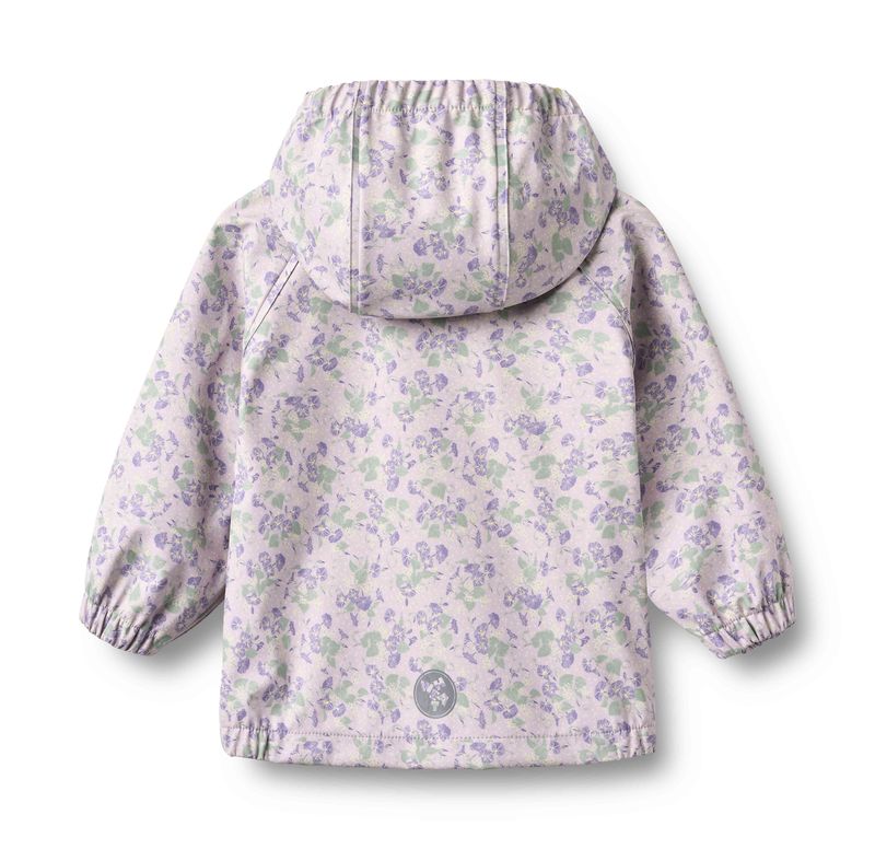 Lilac Petunia Rain Jacket