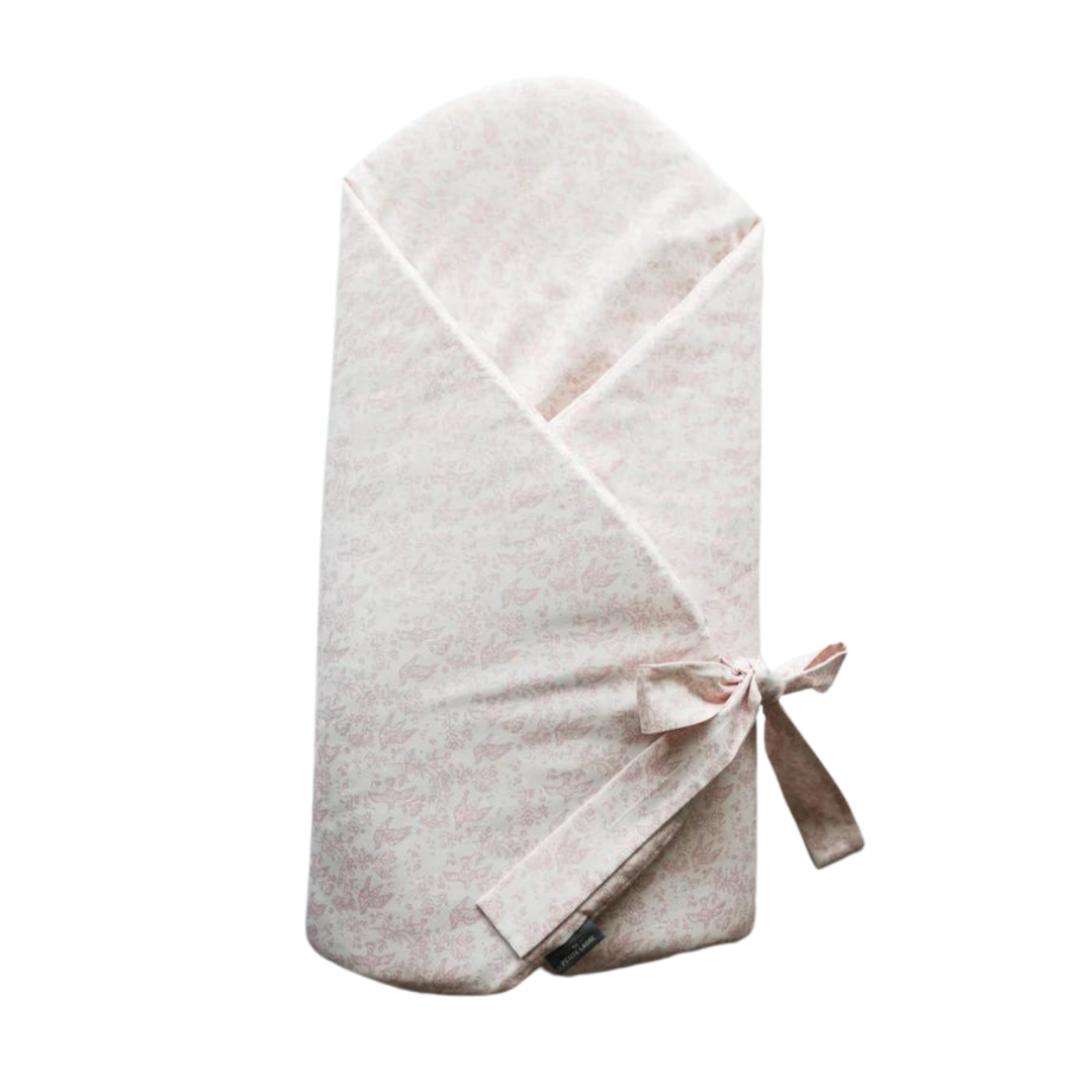 Organic Cotton Baby Wrap in Pink Dove