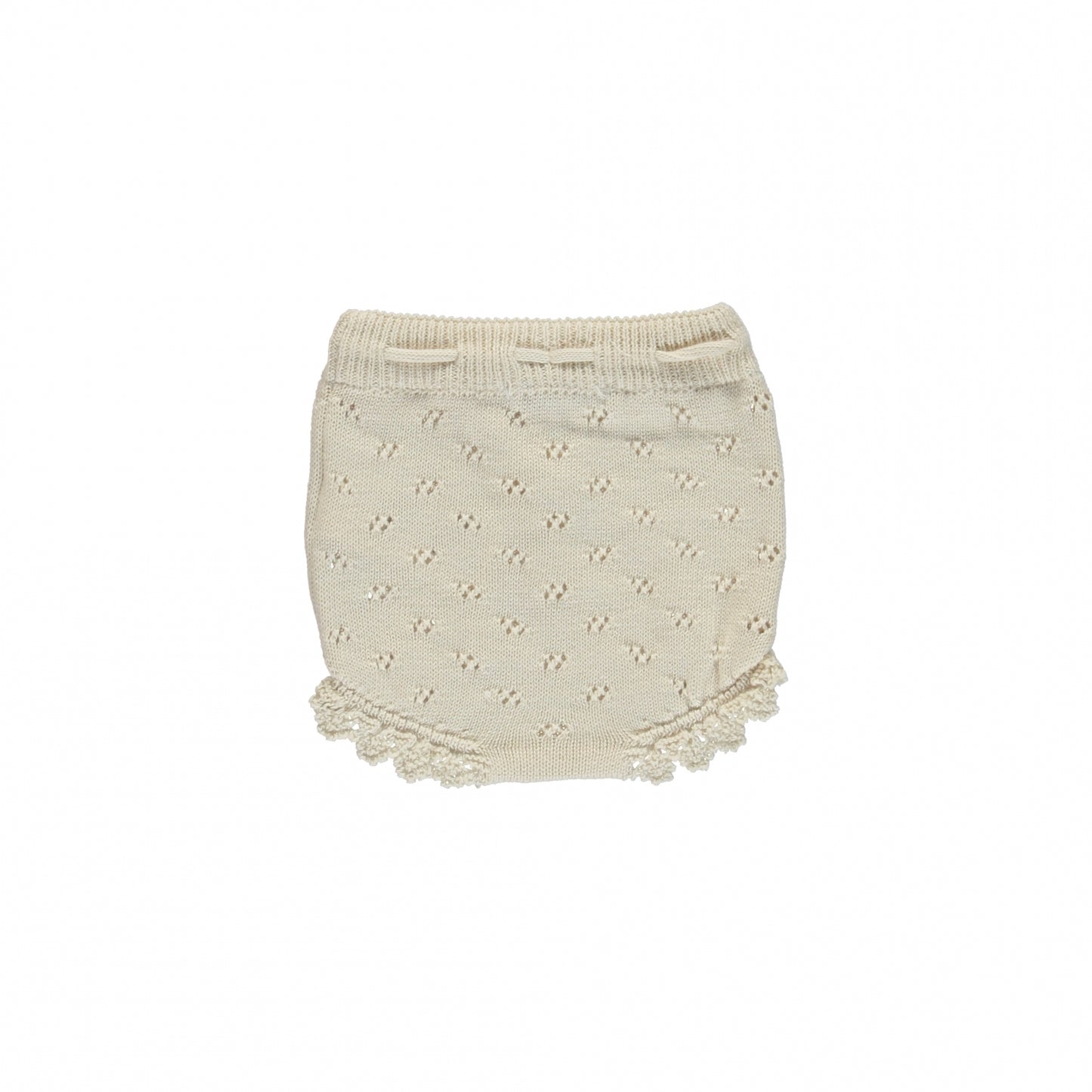 Cream Knit Bloomers