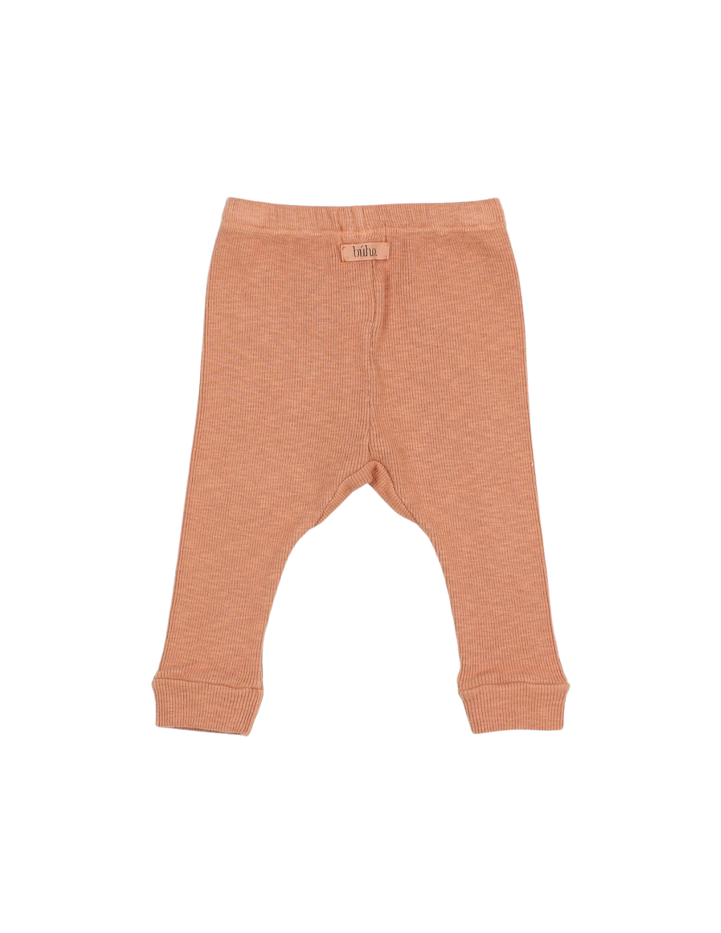 Rib Flamé Legging in Hazel