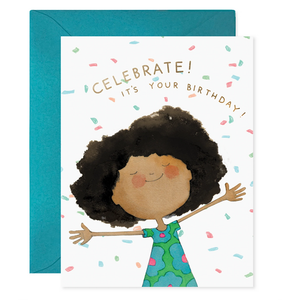 Celebrate! Confetti Birthday Card