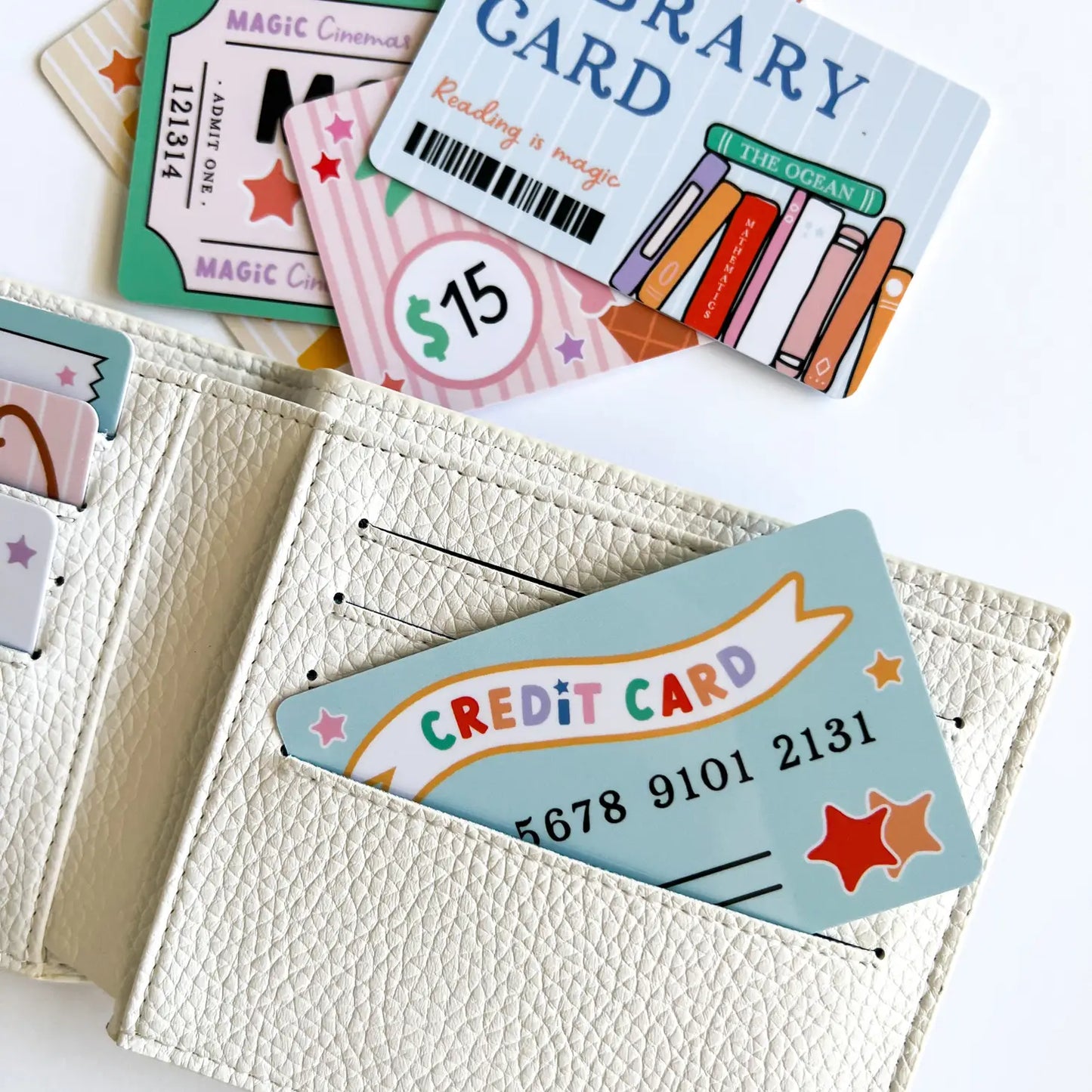 Little Shopper Wallet & Credit Card Set