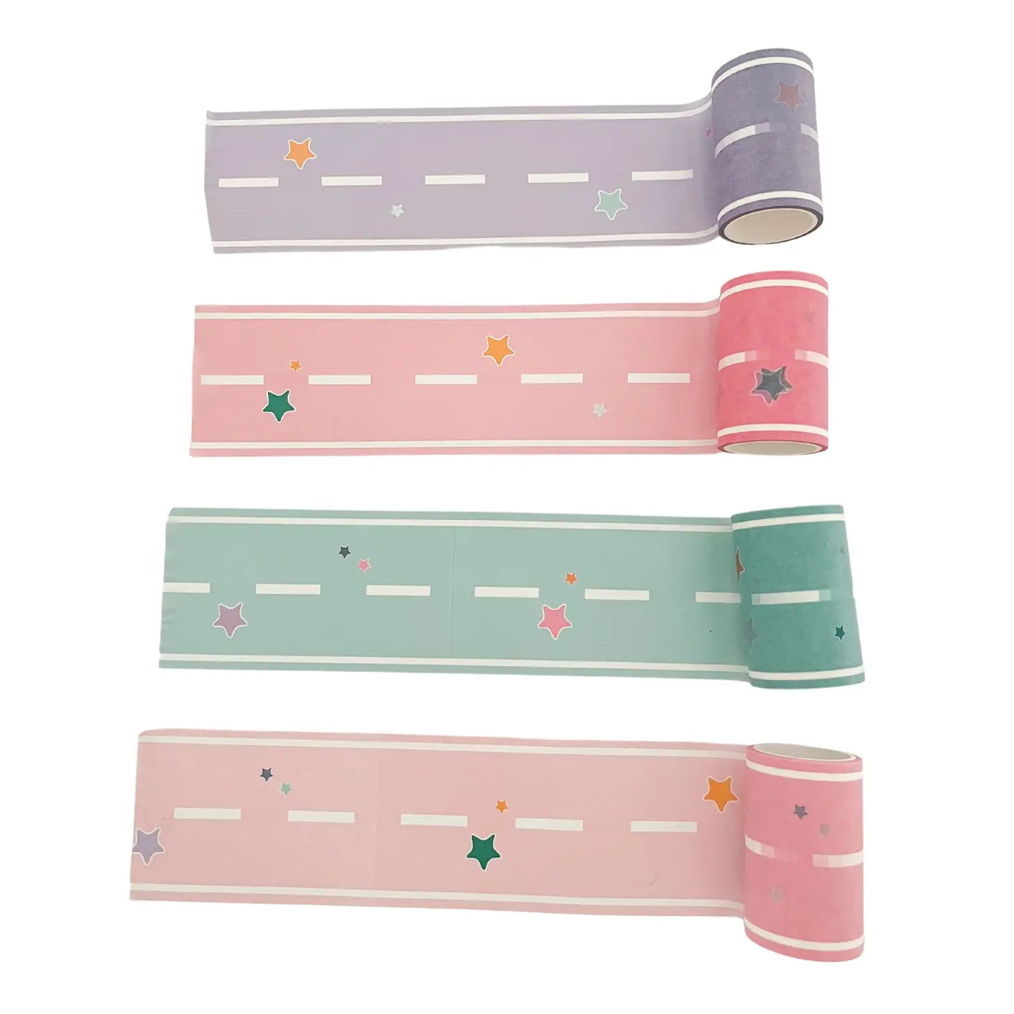 Load image into Gallery viewer, Pastel Road Tape - Set of 4
