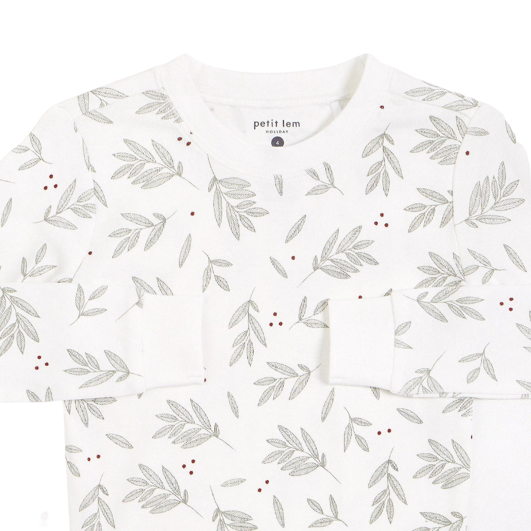 Laurel Leaves Holiday PJ Set