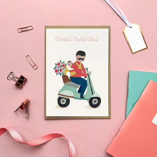 Load image into Gallery viewer, World&amp;#39;s Coolest Dad Card

