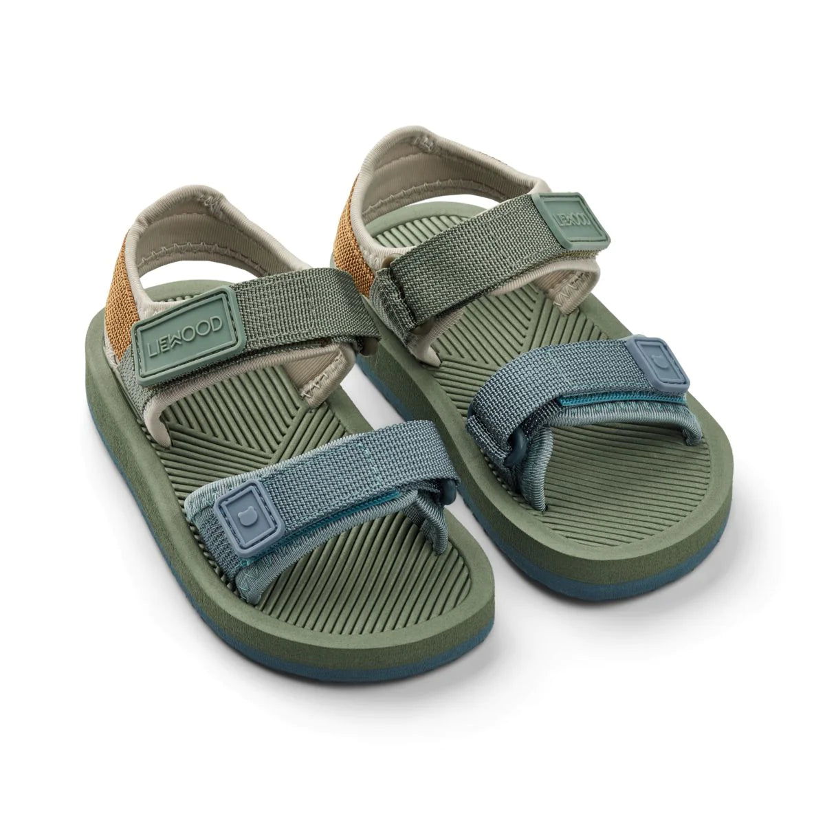 Load image into Gallery viewer, Monty Sandals in Hunter Green Mix
