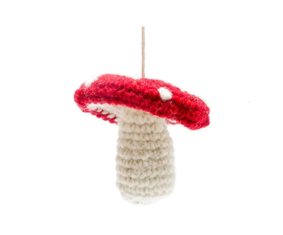 Load image into Gallery viewer, Christmas Toadstool Ornament
