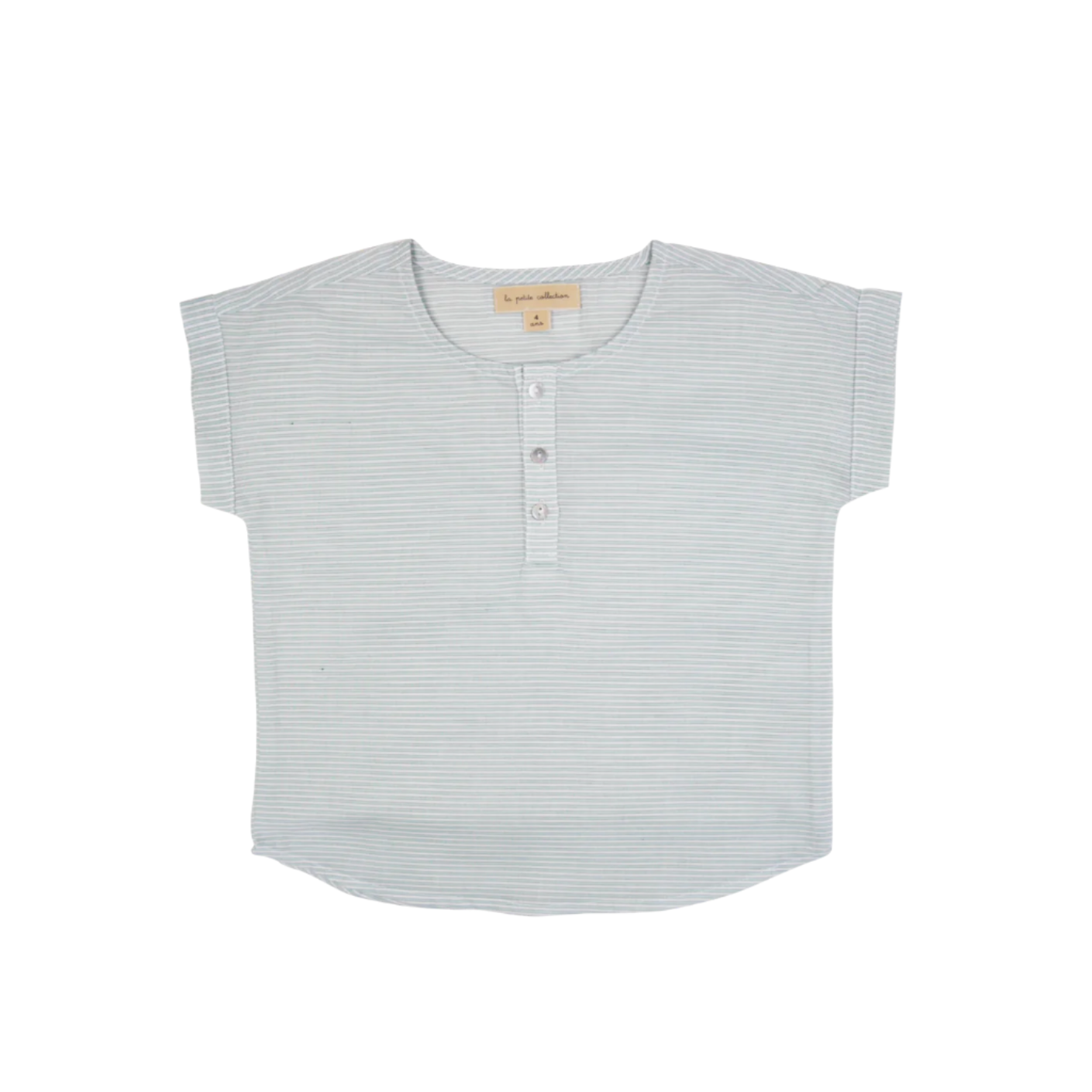 Kurta Top in Apple Stripe